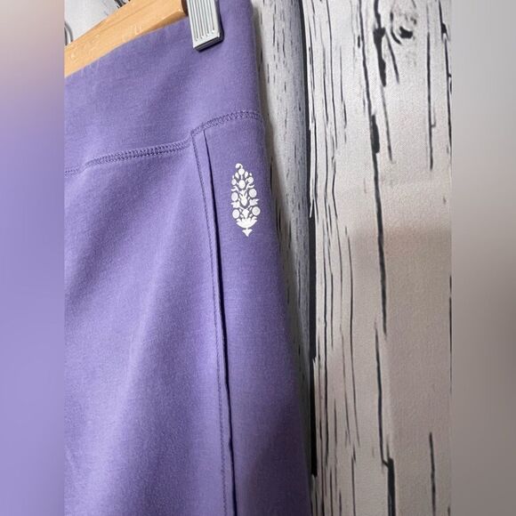 FP Movement by Free People Legging Ankle Ties Lavender Size S - Picture 5 of 6